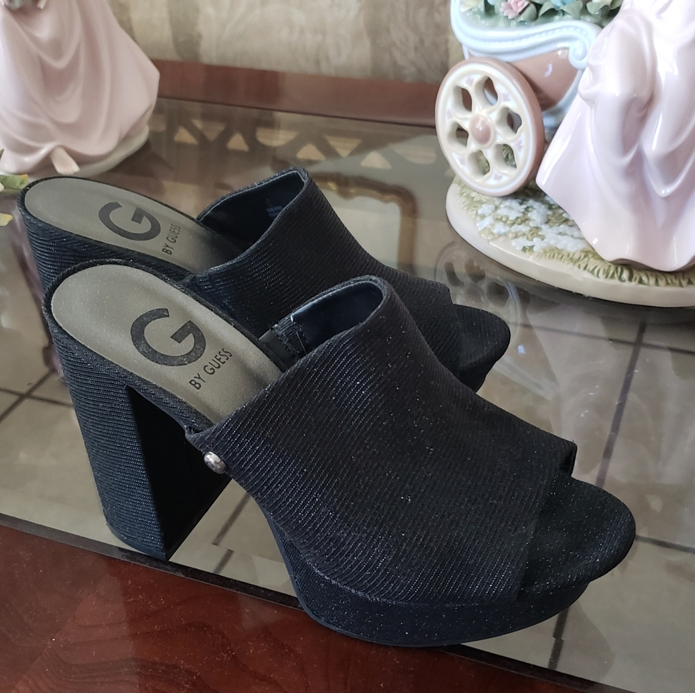 G By Guess Open Toe Platform Mule - image 6
